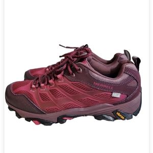 Merrell Women's Burgundy Hiking Shoes